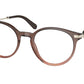 Bvlgari BV4202F Round Eyeglasses  5476-BROWN GRADIENT BEIGE 50-20-140 - Color Map brown