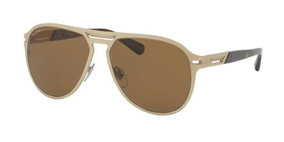 Bvlgari BV5043TK Pilot Sunglasses  203983-PALE GOLD PLATED MATTE 57-14-145 - Color Map gold