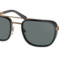 Bvlgari BV5053 Rectangle Sunglasses  2061R5-MATTE BRONZE 56-21-145 - Color Map bronze/copper