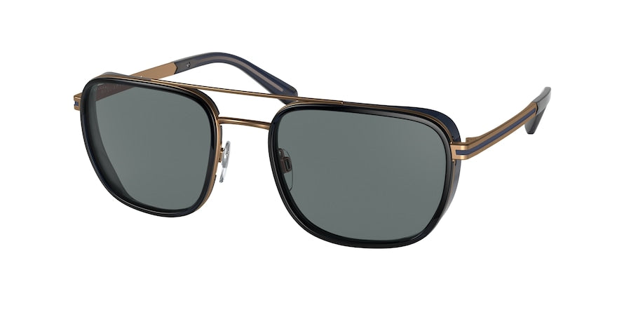 Bvlgari BV5053 Rectangle Sunglasses  2061R5-MATTE BRONZE 56-21-145 - Color Map bronze/copper