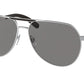 Bvlgari BV5055K Pilot Sunglasses  200781-MATTE SILVER PLATED 62-14-145 - Color Map silver