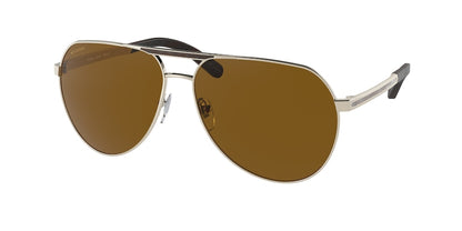 Bvlgari BV5055K Pilot Sunglasses  393/83-PALE GOLD PLATED 62-14-145 - Color Map gold