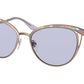 Bvlgari BV6083 Phantos Sunglasses  20141A-PINK GOLD 56-17-140 - Color Map gold
