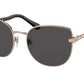 Bvlgari BV6184B Cat Eye Sunglasses  201487-PINK GOLD 56-17-140 - Color Map gold