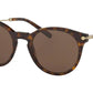 Bvlgari BV7030F Phantos Sunglasses  504/73-DARK HAVANA 53-21-145 - Color Map havana