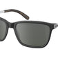 Bvlgari BV7037K Rectangle Sunglasses  5313W1-MATTE BLACK 59-18-145 - Color Map black
