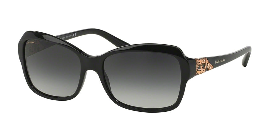 Bvlgari BV8153B Butterfly Sunglasses  501/8G-BLACK 57-16-140 - Color Map black