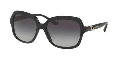 Bvlgari BV8176BF Square Sunglasses  501/8G-BLACK 58-17-140 - Color Map black