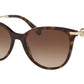 Bvlgari BV8206F Oval Sunglasses  504/13-DARK HAVANA 55-17-140 - Color Map havana