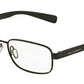 DOLCE & GABBANA DG1281 Rectangle Eyeglasses  1260-BLACK RUBBER 55-16-145 - Color Map black