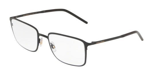 DOLCE & GABBANA DG1316 Square Eyeglasses  1106-MATTE BLACK 54-21-140 - Color Map black
