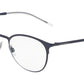DOLCE & GABBANA DG1319 Phantos Eyeglasses  1280-MATTE BLUE 51-21-140 - Color Map blue