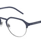 DOLCE & GABBANA DG1335 Phantos Eyeglasses  1280-MATTE BLUE/GUNMETAL 50-20-145 - Color Map blue