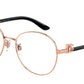 DOLCE & GABBANA DG1339 Round Eyeglasses  1298-PINK GOLD 56-17-140 - Color Map pink