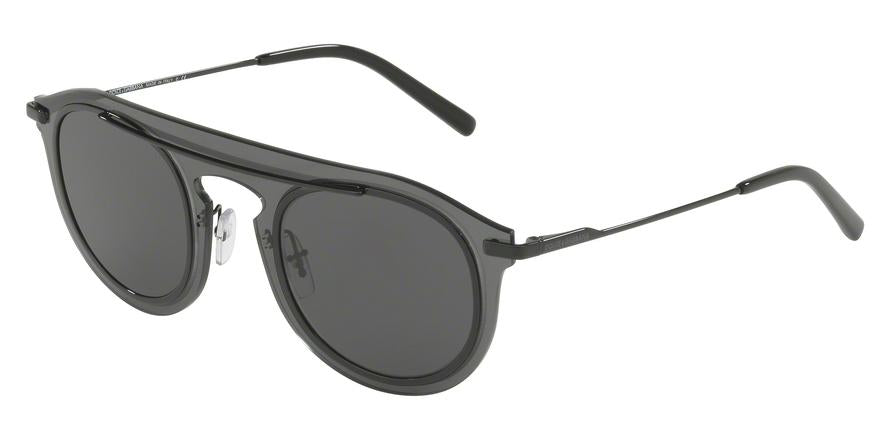 DOLCE & GABBANA DG2169 Phantos Sunglasses  01/87-SMOKE 48-26-145 - Color Map multicolor