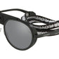 DOLCE & GABBANA DG2210 Phantos Sunglasses  01/6G-BLACK/MATTE BLACK 55-19-140 - Color Map black
