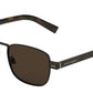 DOLCE & GABBANA DG2222 Rectangle Sunglasses  110673-MATTE BLACK 52-20-150 - Color Map black