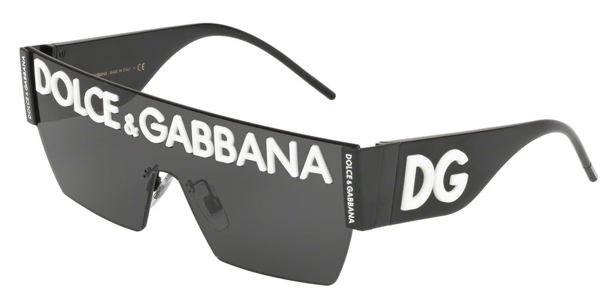 DOLCE & GABBANA DG2233 Square Sunglasses  01/87-BLACK 43-143-145 - Color Map black