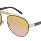 DOLCE & GABBANA DG2235 Pilot Sunglasses  02/A7-GOLD 57-16-140 - Color Map gold