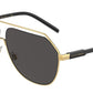 DOLCE & GABBANA DG2266 Pilot Sunglasses  02/87-GOLD 63-9-145 - Color Map gold