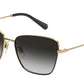 DOLCE & GABBANA DG2275 Cat Eye Sunglasses  13348G-GOLD/BLACK 56-16-140 - Color Map black