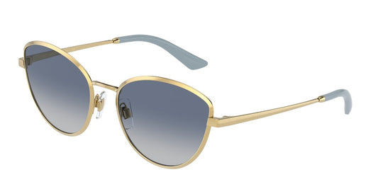 DOLCE & GABBANA DG2280 Butterfly Sunglasses  02/14-GOLD 56-18-140 - Color Map gold