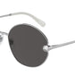 DOLCE & GABBANA DG2282B Round Sunglasses  05/87-SILVER 59-17-140 - Color Map silver