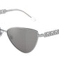 DOLCE & GABBANA DG2290 Butterfly Sunglasses  05/6G-SILVER 60-15-140 - Color Map silver
