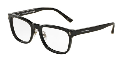 DOLCE & GABBANA DG3241 Square Eyeglasses  501-BLACK 52-19-140 - Color Map black