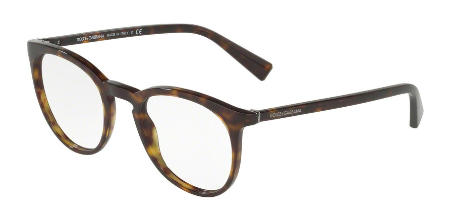 DOLCE & GABBANA DG3269F Phantos Eyeglasses  502-HAVANA 51-21-145 - Color Map havana