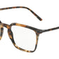 DOLCE & GABBANA DG3283 Square Eyeglasses  3141-BLUE HAVANA 53-20-145 - Color Map blue