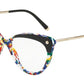 DOLCE & GABBANA DG3291 Cat Eye Eyeglasses  3181-TOP BLACK ON MEMPHIS 54-17-140 - Color Map black