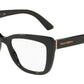 DOLCE & GABBANA DG3308F Cat Eye Eyeglasses  501-BLACK 53-18-145 - Color Map black