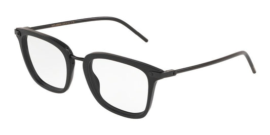 DOLCE & GABBANA DG3319 Square Eyeglasses  501-MATTE BLACK 52-20-145 - Color Map black