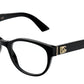 DOLCE & GABBANA DG3327 Phantos Eyeglasses  501-BLACK 52-19-140 - Color Map black