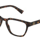 DOLCE & GABBANA DG3333F Rectangle Eyeglasses  502-HAVANA 54-19-145 - Color Map havana
