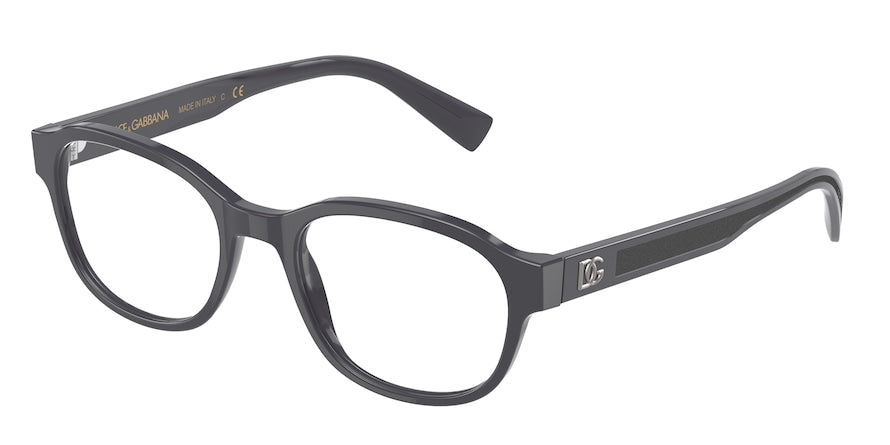 DOLCE & GABBANA DG3339F Phantos Eyeglasses  3090-GREY 53-20-150 - Color Map grey
