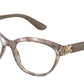 DOLCE & GABBANA DG3342 Cat Eye Eyeglasses  3321-HAVANA TRANSPARENT GREY 55-17-140 - Color Map grey
