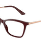 DOLCE & GABBANA DG3347F Rectangle Eyeglasses  3091-BORDEAUX 56-16-145 - Color Map bordeaux