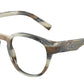 DOLCE & GABBANA DG3350 Phantos Eyeglasses  3390-GREY HORN 51-22-145 - Color Map grey
