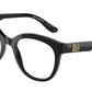 DOLCE & GABBANA DG3353 Phantos Eyeglasses  501-BLACK 51-19-140 - Color Map black