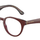 DOLCE & GABBANA DG3361 Round Eyeglasses  3247-BORDEAUX/TRANSPARENT BORDEAUX 50-20-145 - Color Map bordeaux