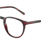 DOLCE & GABBANA DG3366 Phantos Eyeglasses  3358-RED HAVANA 54-20-145 - Color Map red