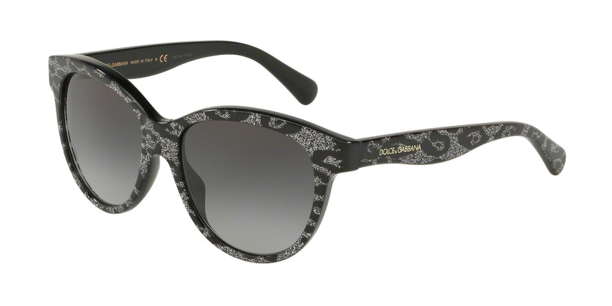 DOLCE & GABBANA MATT SILK DG4176 Round Sunglasses