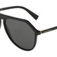 DOLCE & GABBANA DG4341 Pilot Sunglasses  501/87-BLACK 59-13-140 - Color Map black