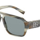 DOLCE & GABBANA DG4403 Pilot Sunglasses  339087-GREY HORN 58-16-140 - Color Map grey