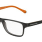 DOLCE & GABBANA OVER-MOLDED RUBBER DG5009 Square Eyeglasses  2813-GREY DEMI TRANSP RUBBER 56-16-140 - Color Map grey
