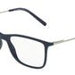 DOLCE & GABBANA DG5024 Rectangle Eyeglasses  3094-BLUE 55-18-145 - Color Map blue