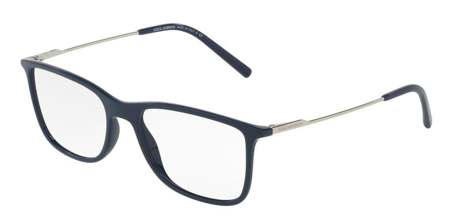 DOLCE & GABBANA DG5024 Rectangle Eyeglasses  3094-BLUE 55-18-145 - Color Map blue