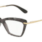 DOLCE & GABBANA DG5025 Cat Eye Eyeglasses  504-TRANSPARENT GREY 53-15-140 - Color Map grey